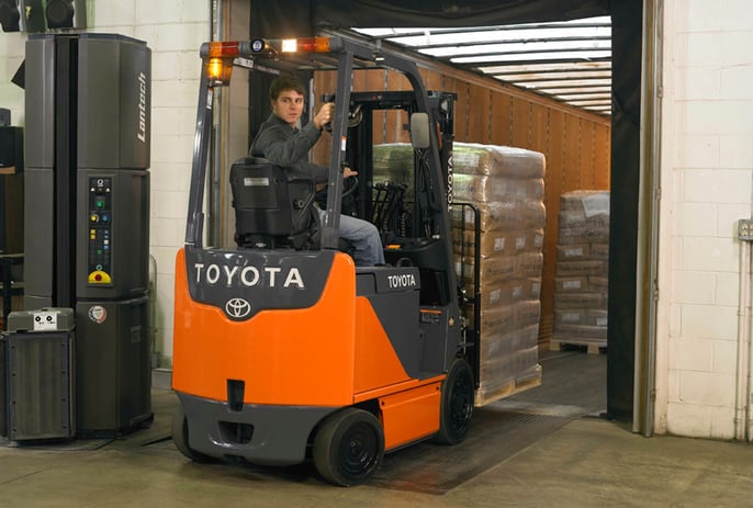 Toyota Core Electric Forklift Application