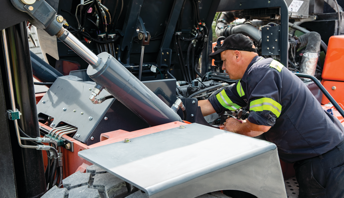 Forklift Service Technician