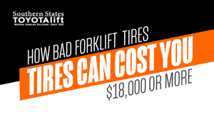 when to replace forklift tires