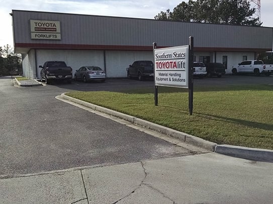 Southern States Toyota Raymond Forklift DealershipValdosta Florida
