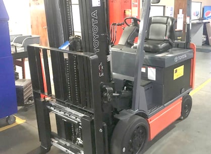 Used Toyota Forklift Fbcu25 30