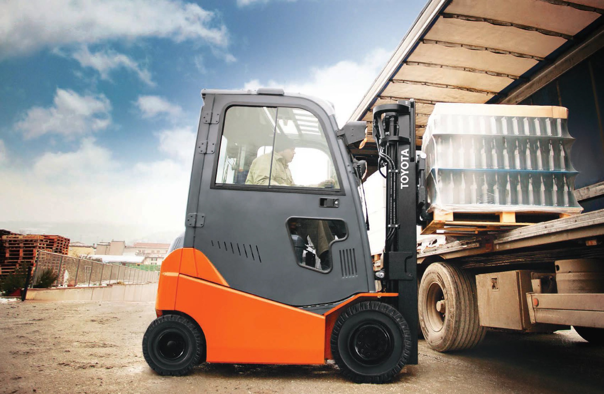 Toyota Electric Pneumatic Forklift