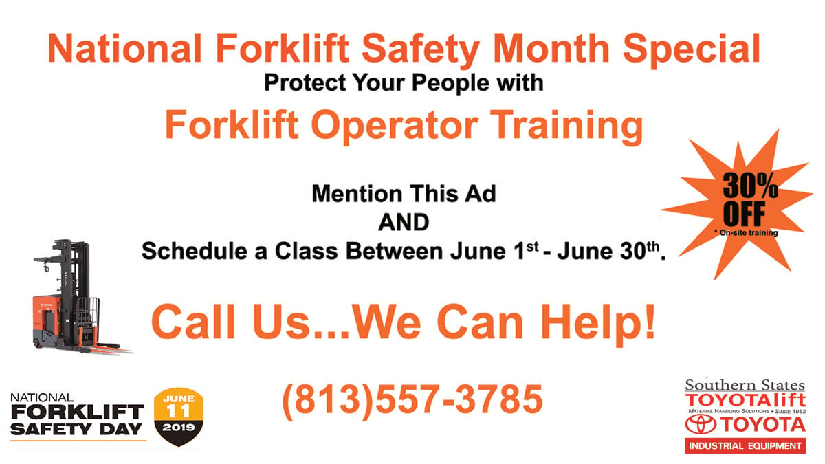 Forklift License Training In Florida And Georgia