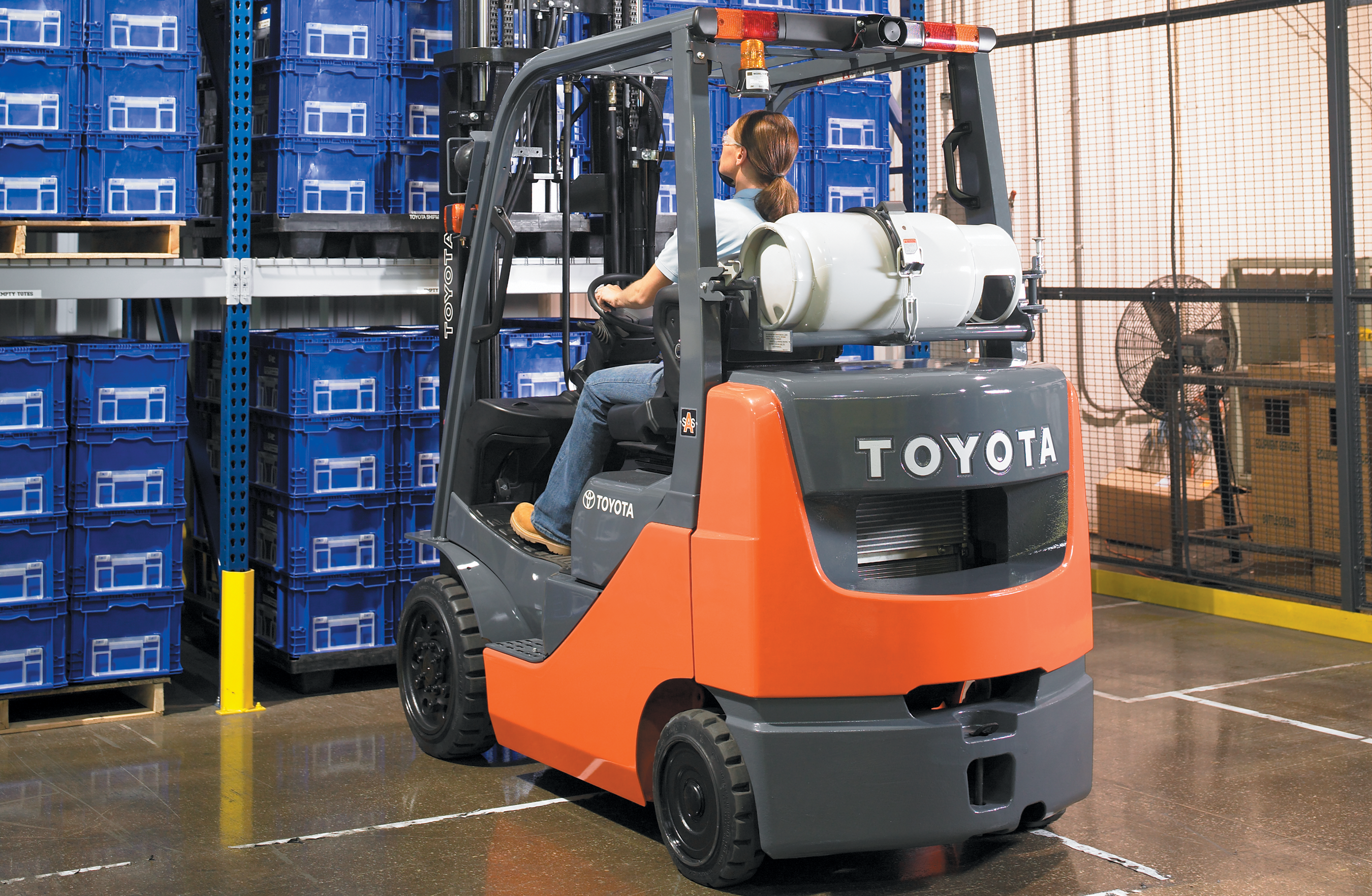 Toyota LP Forklift Cushion Tires