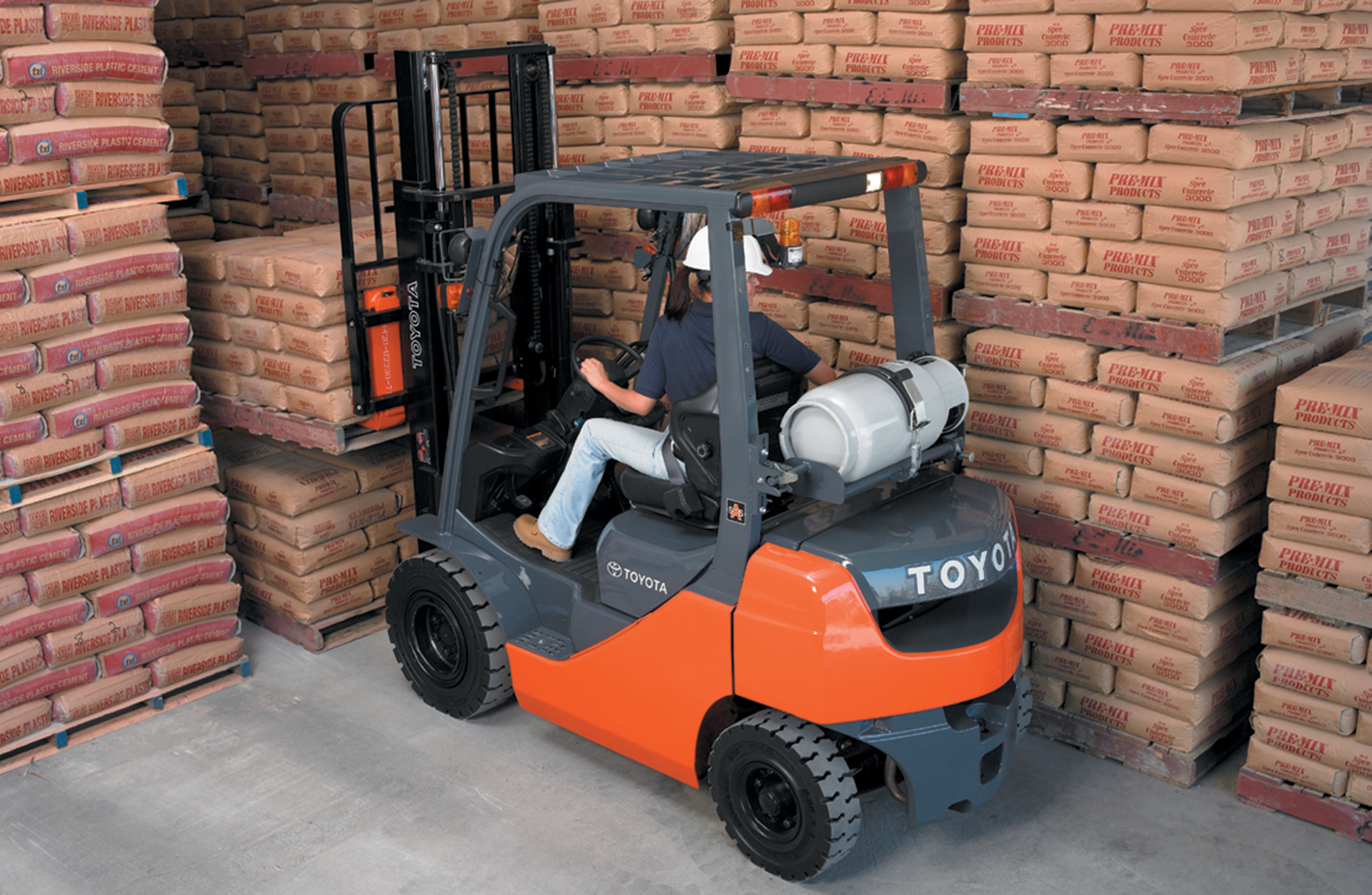 Toyota Core IC Pneumatic Outdoor Forklift