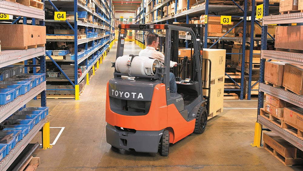 Forklifts for distribution centers