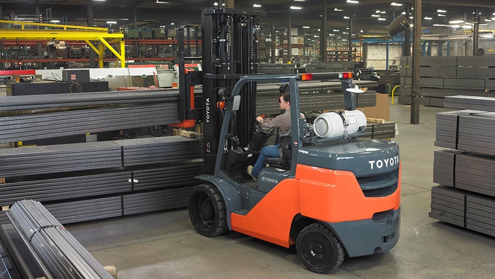 Move beer with a pallet jack