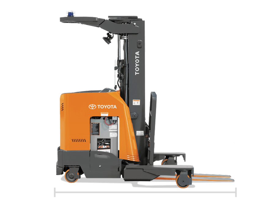 Toyota Multidirectional Reach Truck Legnth