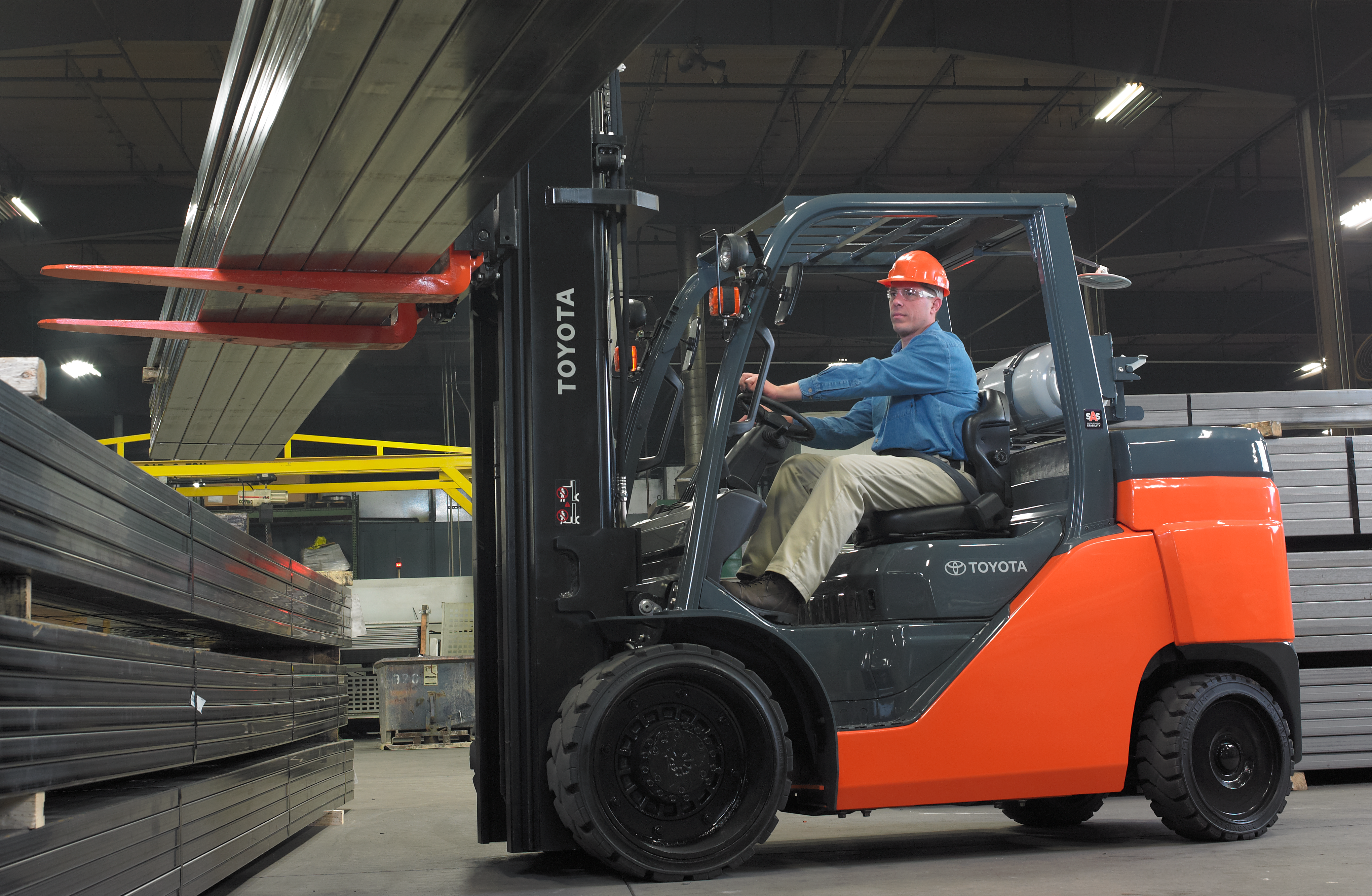 Large Capacity Cushion Forklift