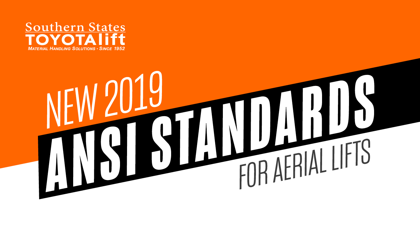 New 2019 ANSI Standards for Aerial Lifts