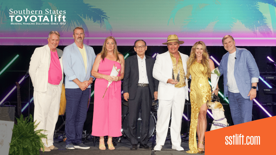 SST Receives Top Toyota Forklift Dealer Award 7 Years in a Row