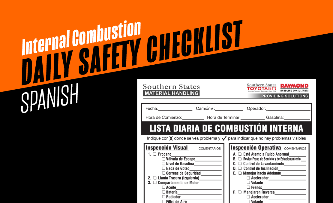 Internal Combustion Safety Checklist