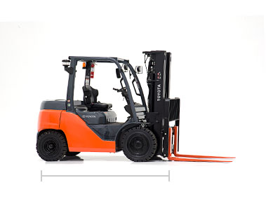 Toyota Core IC Pneumatic forklift dealer