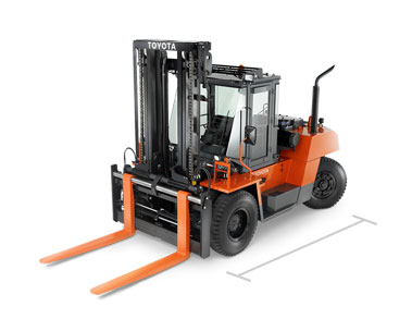 Toyota High Capacity IC Pneumatic forklift dealer