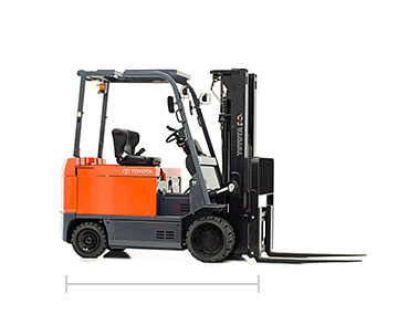 3-wheel forklift