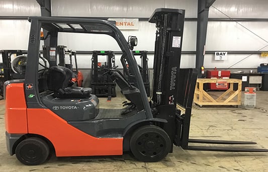 used core ic cushion forklift